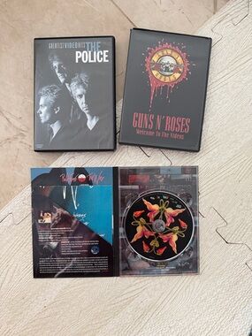 Guns N' Roses 'Welcome to the Videos' DVD - Black with Red & Gold Logo